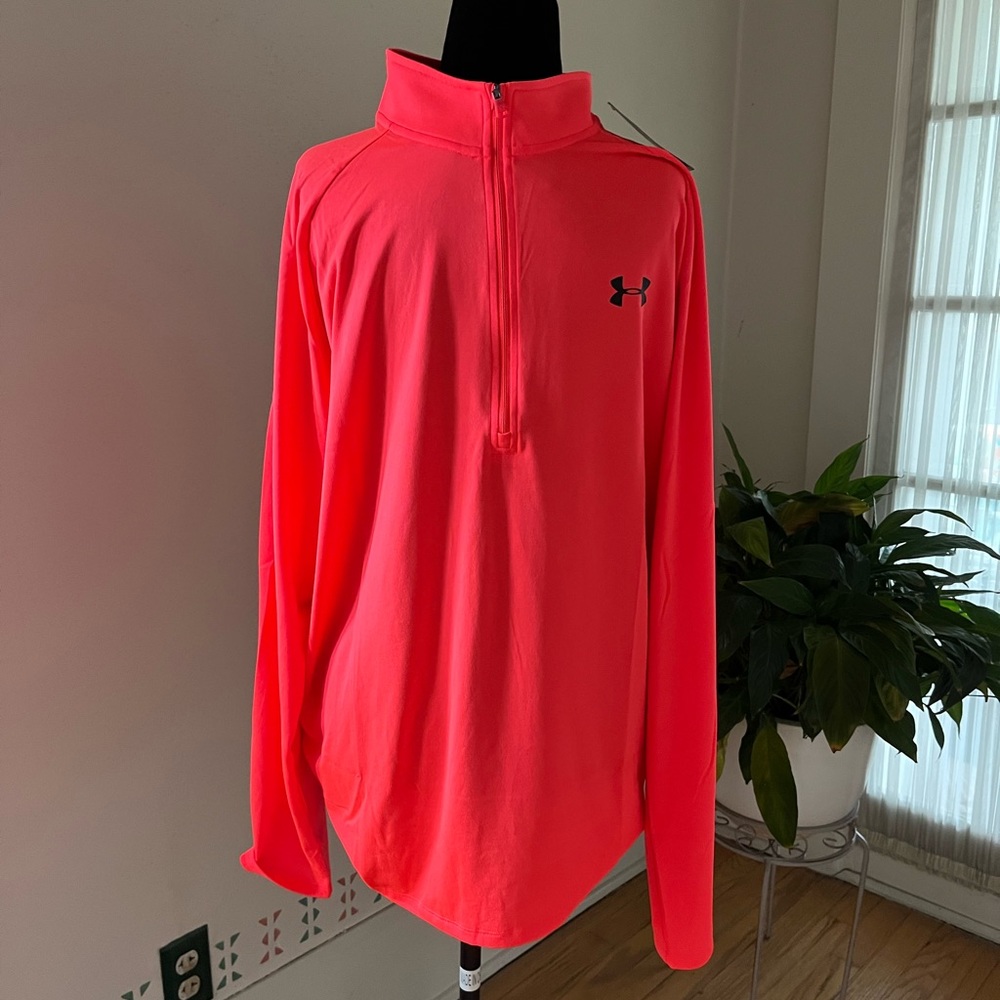 Men’s Under Armour Loose Fit Heatgear 1/4 Zip Pullover - Size XL